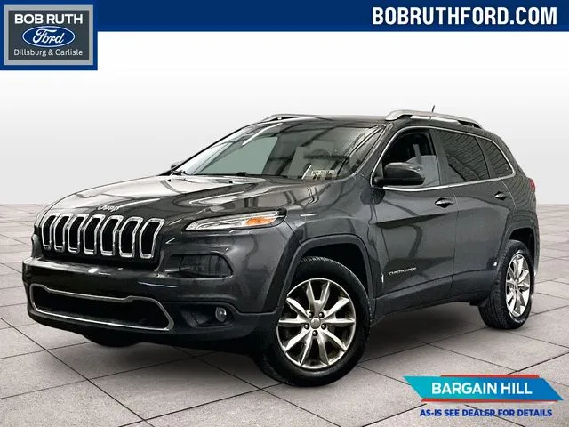Used 2015 Jeep Cherokee Limited with VIN 1C4PJMDS7FW704765 for sale in Dillsburg, PA