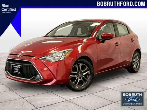 Red 2020 Toyota Yaris LE for sale in Dillsburg, PA