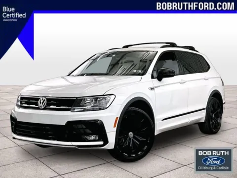 White 2021 Volkswagen Tiguan 2.0T SE R-Line Black for sale in Dillsburg, PA