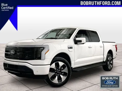 White 2024 Ford F-150 Lightning Platinum for sale in Dillsburg, PA