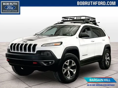White 2015 Jeep Cherokee Trailhawk for sale in Dillsburg, PA