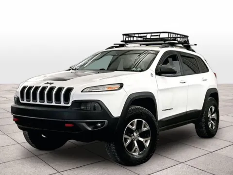 White 2015 Jeep Cherokee Trailhawk for sale in Dillsburg, PA