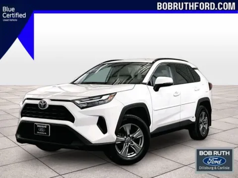 White 2022 Toyota RAV4 Hybrid XLE for sale in Dillsburg, PA