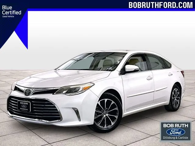 White 2017 Toyota Avalon XLE Premium for sale in Dillsburg, PA