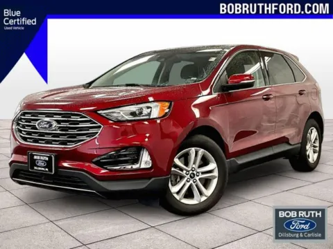 Red 2019 Ford Edge SEL for sale in Dillsburg, PA