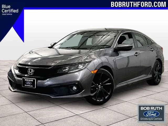 Gray 2021 Honda Civic Sport for sale in Dillsburg, PA
