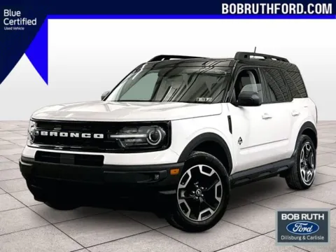 White 2023 Ford Bronco Sport Outer Banks for sale in Dillsburg, PA