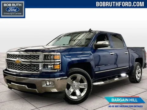Blue 2015 Chevrolet Silverado 1500 LTZ for sale in Dillsburg, PA