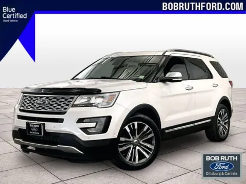 White 2017 Ford Explorer Platinum for sale in Dillsburg, PA