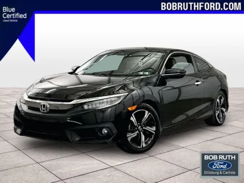 Black 2017 Honda Civic Touring for sale in Dillsburg, PA