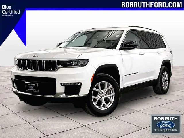 White 2021 Jeep Grand Cherokee L Limited for sale in Dillsburg, PA