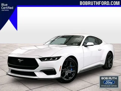 White 2024 Ford Mustang EcoBoost Premium for sale in Dillsburg, PA