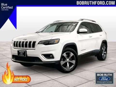 White 2020 Jeep Cherokee Limited for sale in Dillsburg, PA
