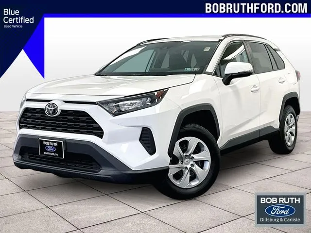 White 2021 Toyota RAV4 LE for sale in Dillsburg, PA