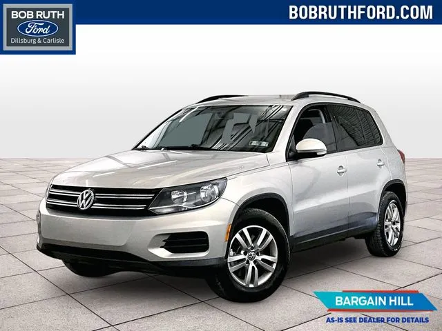 White 2015 Volkswagen Tiguan S for sale in Dillsburg, PA