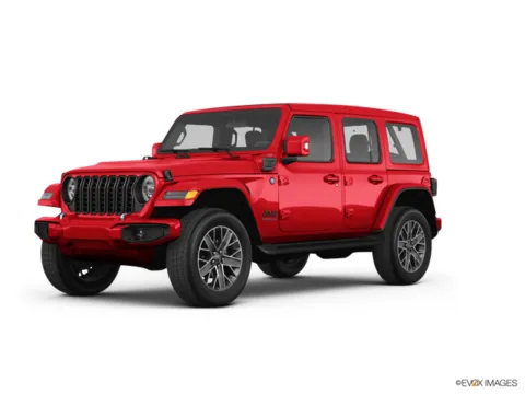 Red 2025 Jeep Wrangler Sahara 4xe for sale in Dillsburg, PA