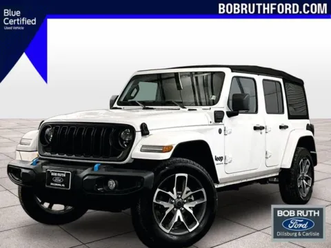 White 2024 Jeep Wrangler Sport S 4xe for sale in Dillsburg, PA