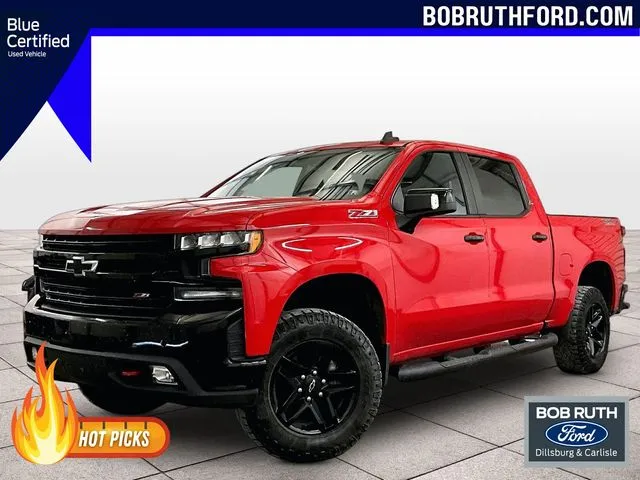 Red 2020 Chevrolet Silverado 1500 LT Trail Boss for sale in Dillsburg, PA