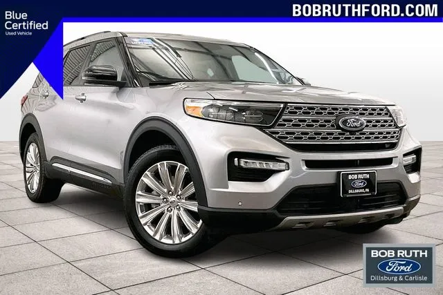 Silver 2020 Ford Explorer Limited for sale in Dillsburg, PA