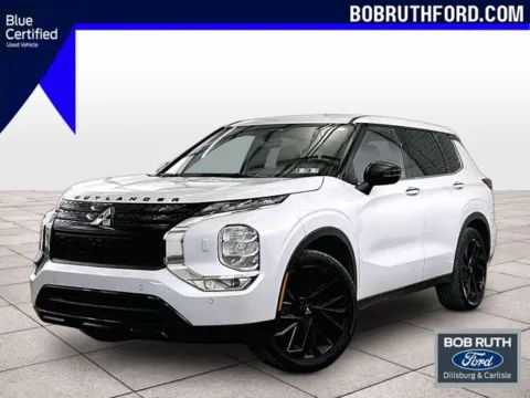 White 2023 Mitsubishi Outlander SE Black Edition for sale in Dillsburg, PA