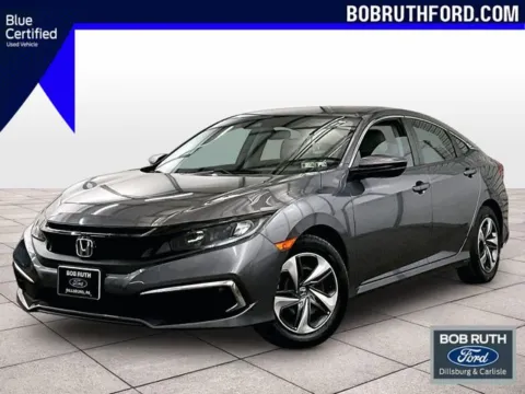 Gray 2019 Honda Civic LX for sale in Dillsburg, PA