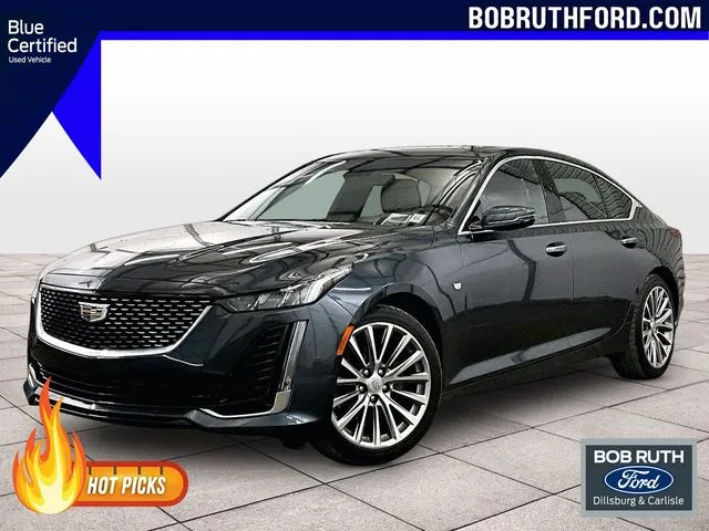 Gray 2021 Cadillac CT5 Premium Luxury for sale in Dillsburg, PA
