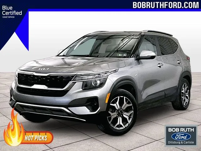 Gray 2023 Kia Seltos EX for sale in Dillsburg, PA