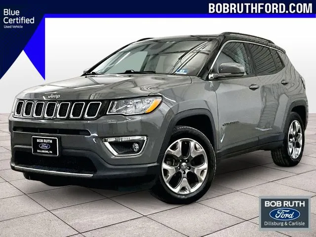 Gray 2020 Jeep Compass Limited for sale in Dillsburg, PA