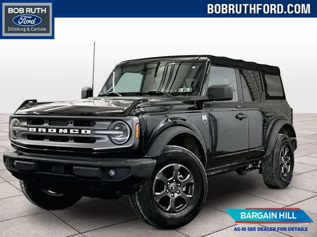 Black 2021 Ford Bronco Big Bend for sale in Dillsburg, PA