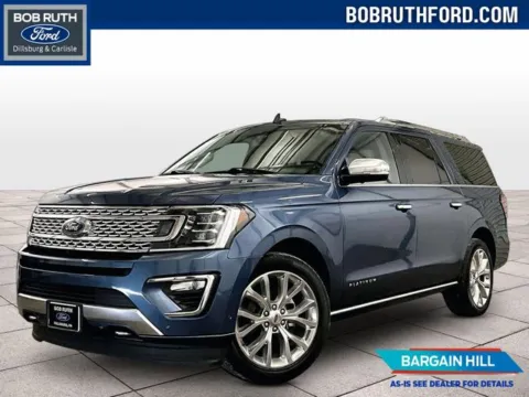 Blue 2019 Ford Expedition Max Platinum for sale in Dillsburg, PA