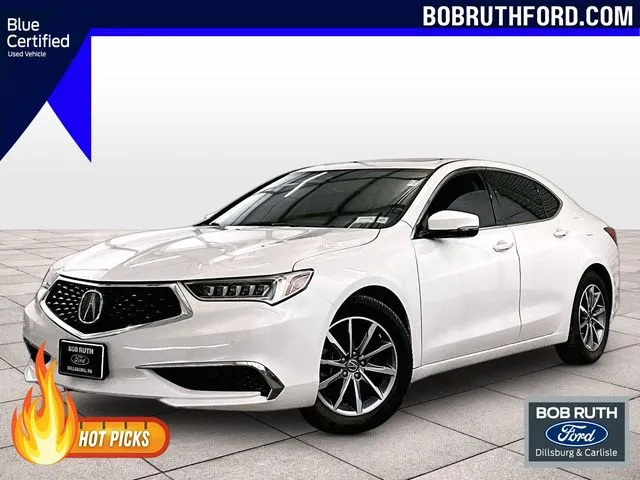 White 2020 Acura TLX 2.4L for sale in Dillsburg, PA