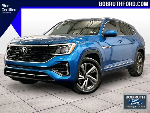 Blue 2024 Volkswagen Atlas Cross Sport 2.0T SEL R-Line for sale in Dillsburg, PA
