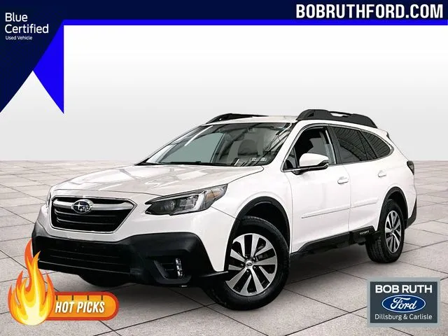 White 2022 Subaru Outback Premium for sale in Dillsburg, PA