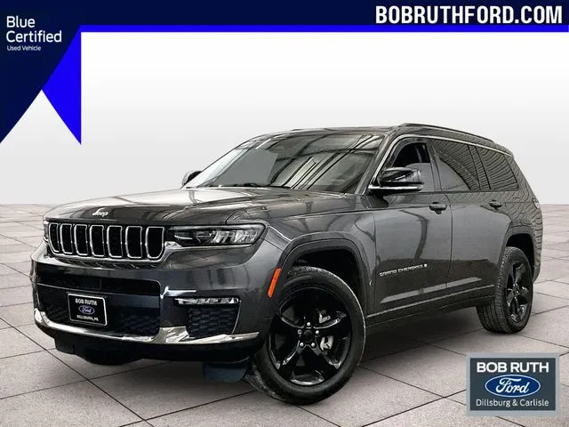 Gray 2022 Jeep Grand Cherokee L Limited for sale in Dillsburg, PA