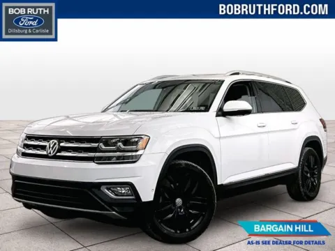 White 2019 Volkswagen Atlas SEL Premium for sale in Dillsburg, PA