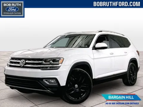 White 2019 Volkswagen Atlas SEL Premium for sale in Dillsburg, PA