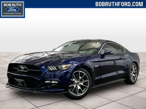 Blue 2015 Ford Mustang GT 50 Years Limited Edition for sale in Dillsburg, PA