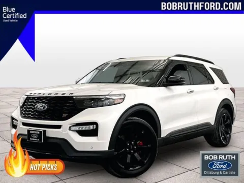 White 2022 Ford Explorer ST for sale in Dillsburg, PA