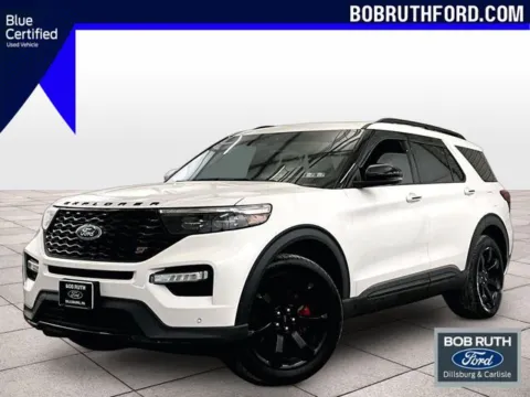White 2022 Ford Explorer ST for sale in Dillsburg, PA