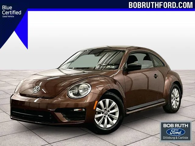Brown 2017 Volkswagen Beetle 1.8T S for sale in Dillsburg, PA