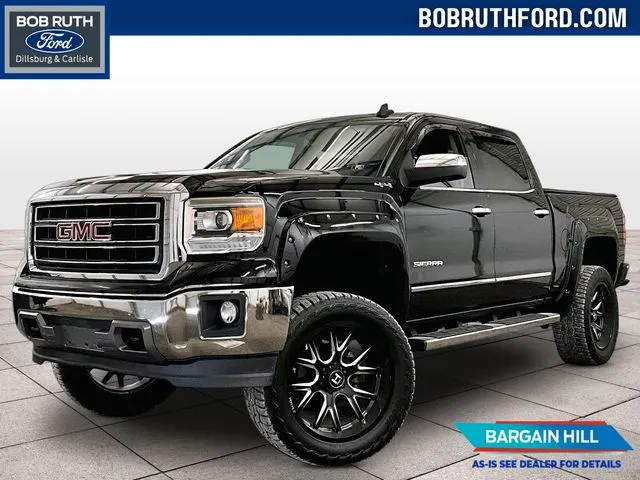 Black 2015 GMC Sierra 1500 SLT for sale in Dillsburg, PA