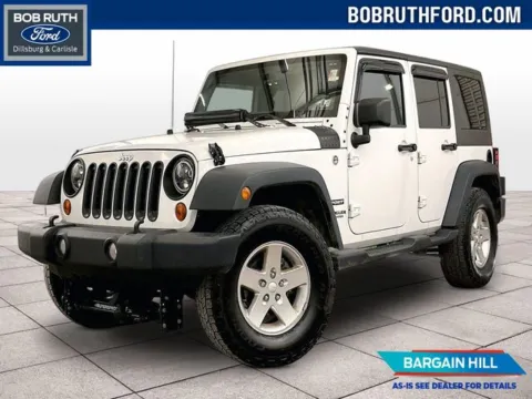White 2013 Jeep Wrangler Unlimited Sport for sale in Dillsburg, PA