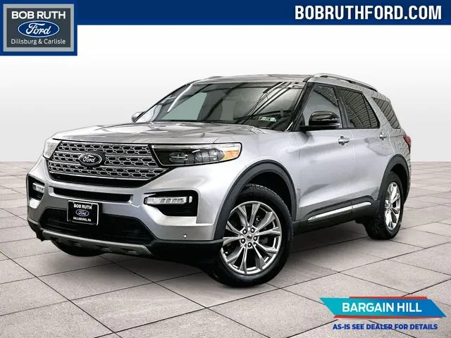 Silver 2020 Ford Explorer Limited for sale in Dillsburg, PA