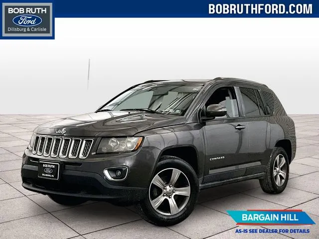 Used 2016 Jeep Compass High Altitude with VIN 1C4NJDEB9GD697420 for sale in Dillsburg, PA