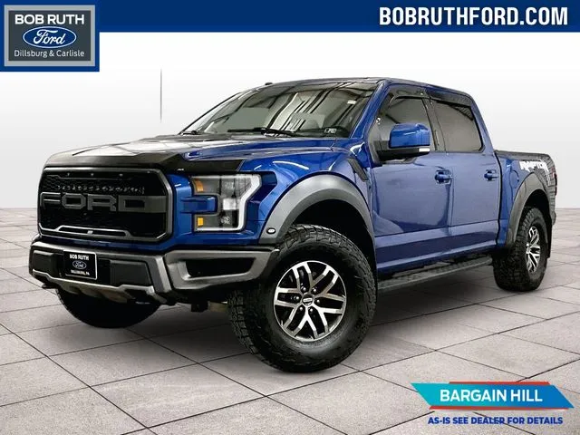 Blue 2017 Ford F-150 Raptor for sale in Dillsburg, PA