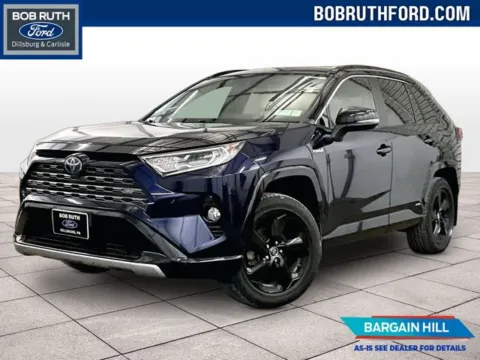 Black 2019 Toyota RAV4 Hybrid XSE for sale in Dillsburg, PA