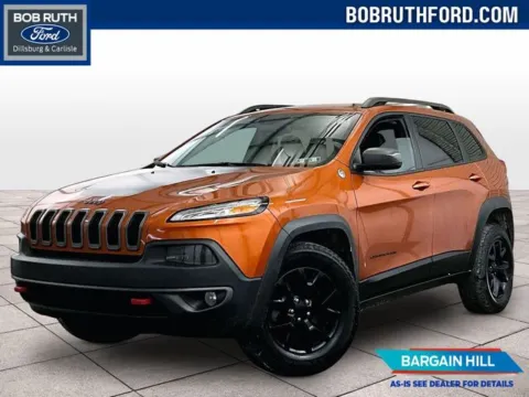Orange 2015 Jeep Cherokee Trailhawk for sale in Dillsburg, PA