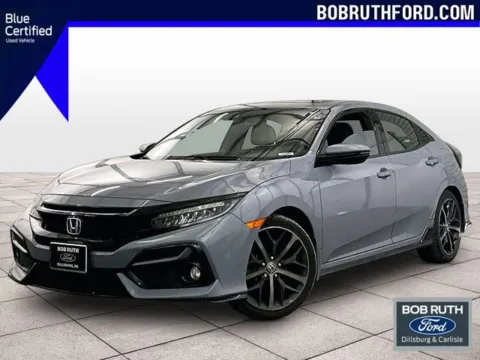 Gray 2021 Honda Civic Sport Touring for sale in Dillsburg, PA