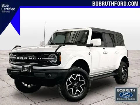 White 2021 Ford Bronco Outer Banks for sale in Dillsburg, PA