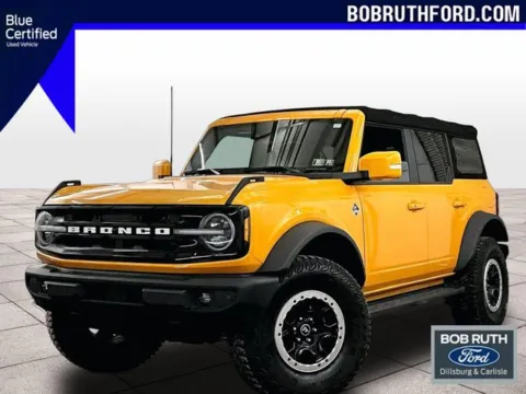 Orange 2021 Ford Bronco Outer Banks for sale in Dillsburg, PA
